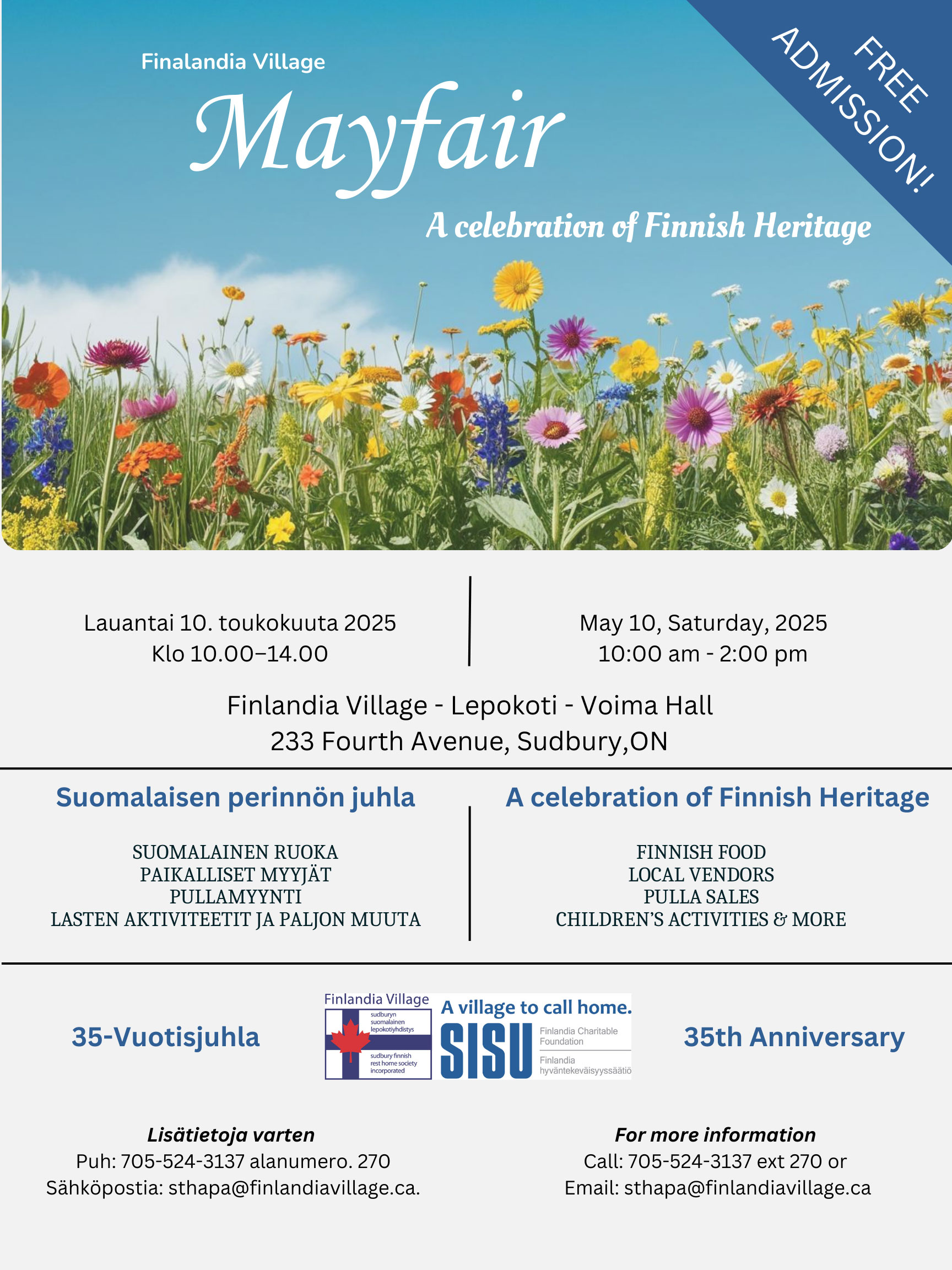 Join Us for Our 35th Annual Mayfair