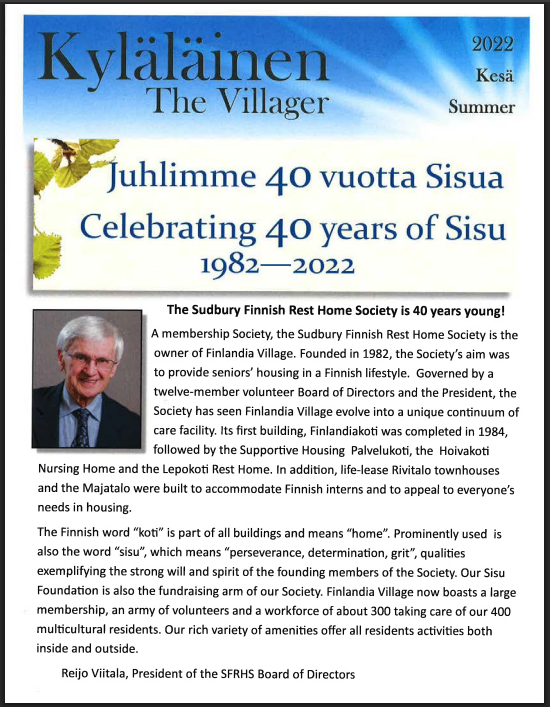 Summer 2022 Newsletter PDF