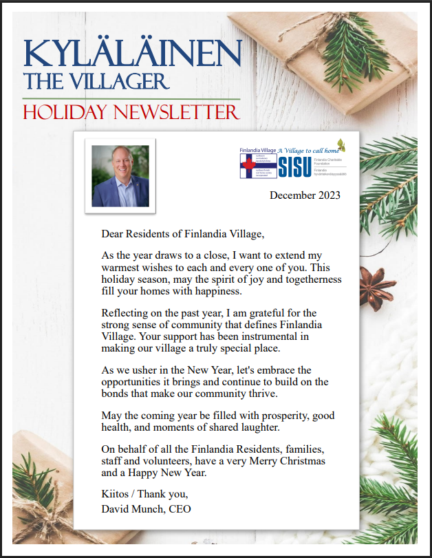 Holiday 2023 Newsletter PDF